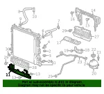Front Lower Radiator Air Baffle - GM (84447969) - view 6