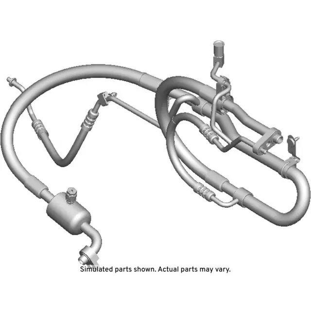 Air Conditioning Compressor Hose Assembly - GM (84459870) - view 2