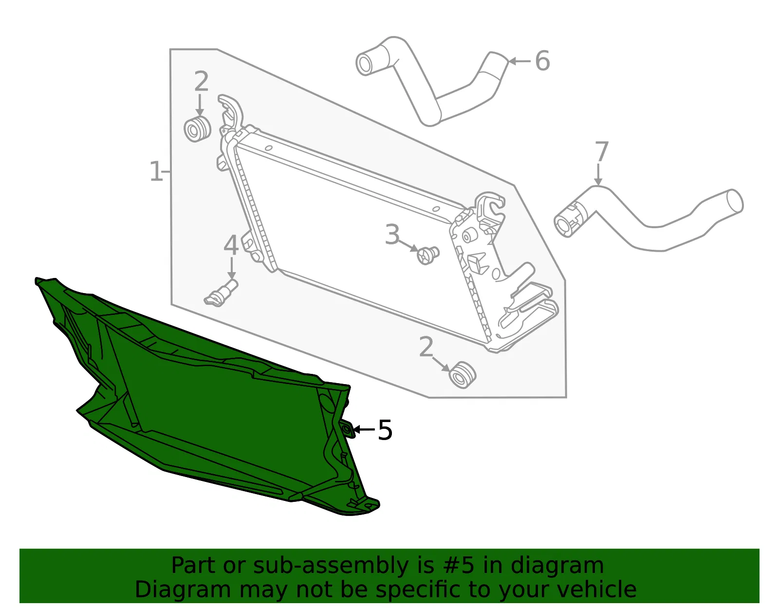 Air Inlet Duct - GM (84502058) - view 4