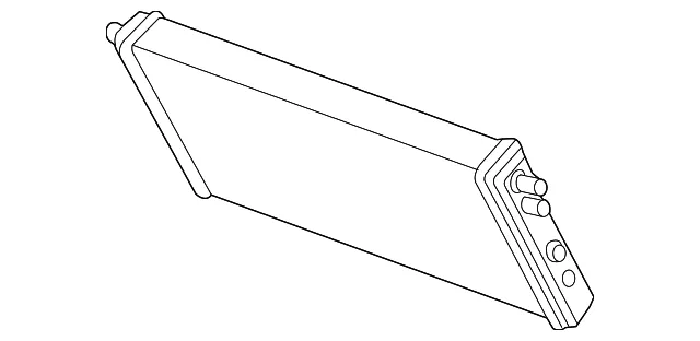Charge Air Cooler Radiator - ACDelco (84507131)