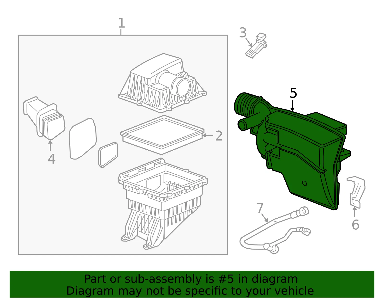 Air Outlet Duct - GM (84535591) - view 4
