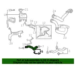 Radiator Outlet Hose - GM (84557788) - view 6