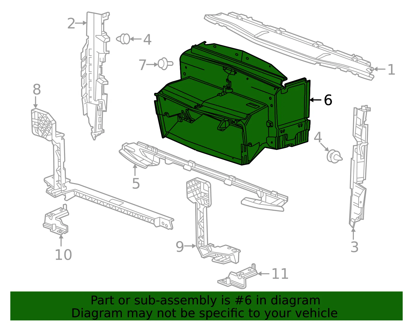 Air Duct - GM (84578119) - view 4