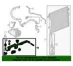 Air Conditioning Evaporator Hose - GM (84586761) - view 5