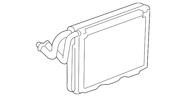 Air Conditioning Evaporator Core - GM (84641125)
