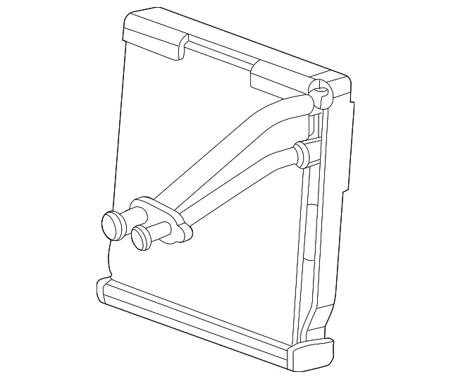 Air Conditioning Evaporator - GM (84651703) - view 2