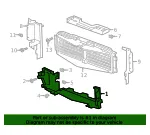 Front Lower Radiator Air Baffle - GM (84654703) - view 7