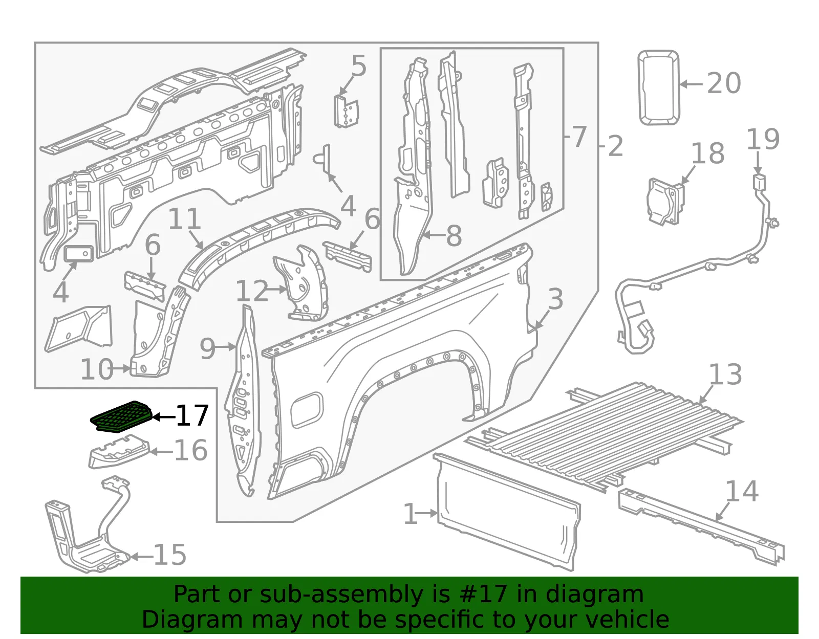 Step Pad - GM (84656455) - view 5