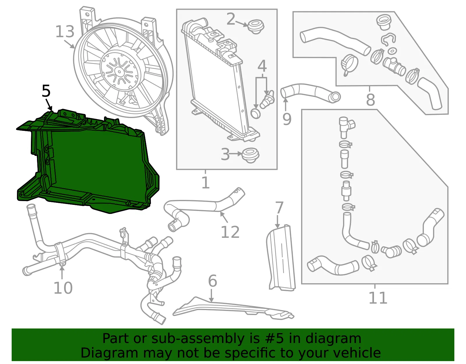Air Inlet Duct - GM (84657667) - view 6