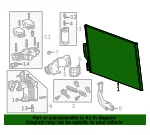 Air Conditioning Condenser - ACDelco (84671662) - view 4