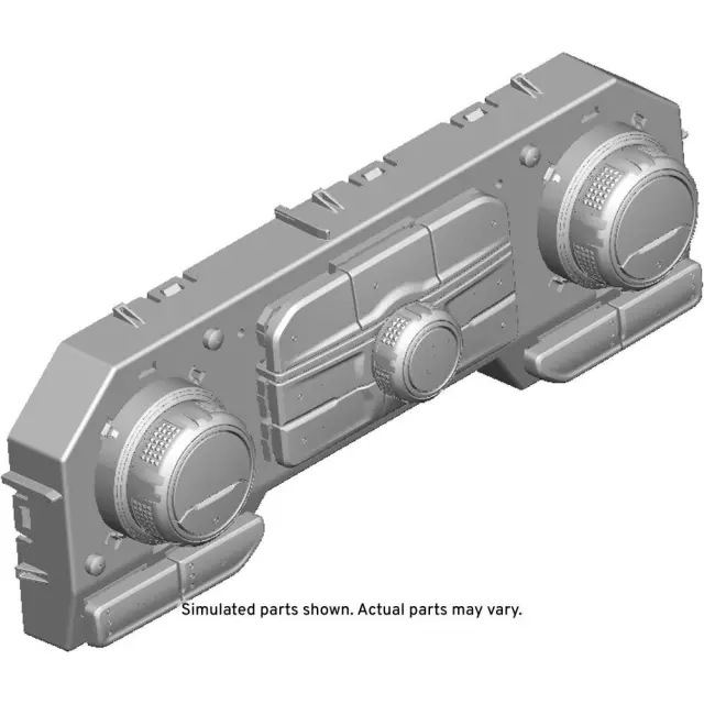 Heater and Air Conditioning User Interface Control - GM (84692237)