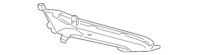 Air Duct - Passenger Side (RH) - GM (84708871) - view 3