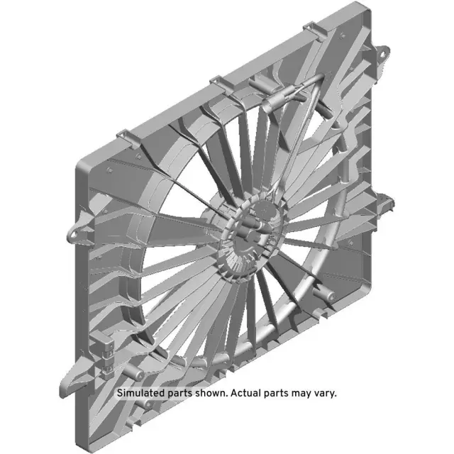 Engine Cooling Fan - ACDelco (84725045) - view 4