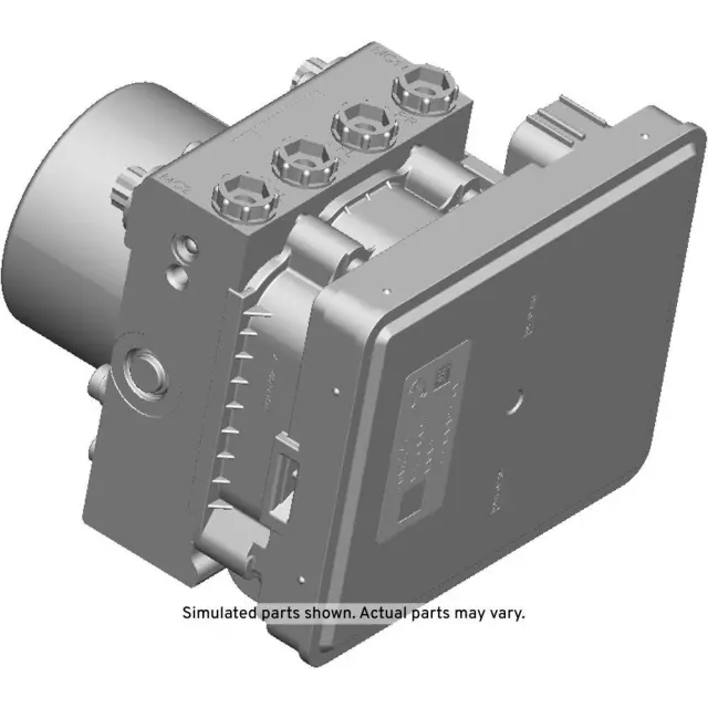 Electronic Brake Control Module with Brake Pressure Modulator Valve - GM (84740921) - view 4
