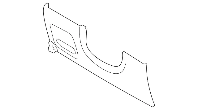 Lower Crash Pad - Kia (84750-1U001H9)