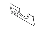 Lower Crash Pad - Kia (84750-1U000H9) - view 4