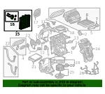 Air Conditioning Evaporator - GM (84751078) - view 9