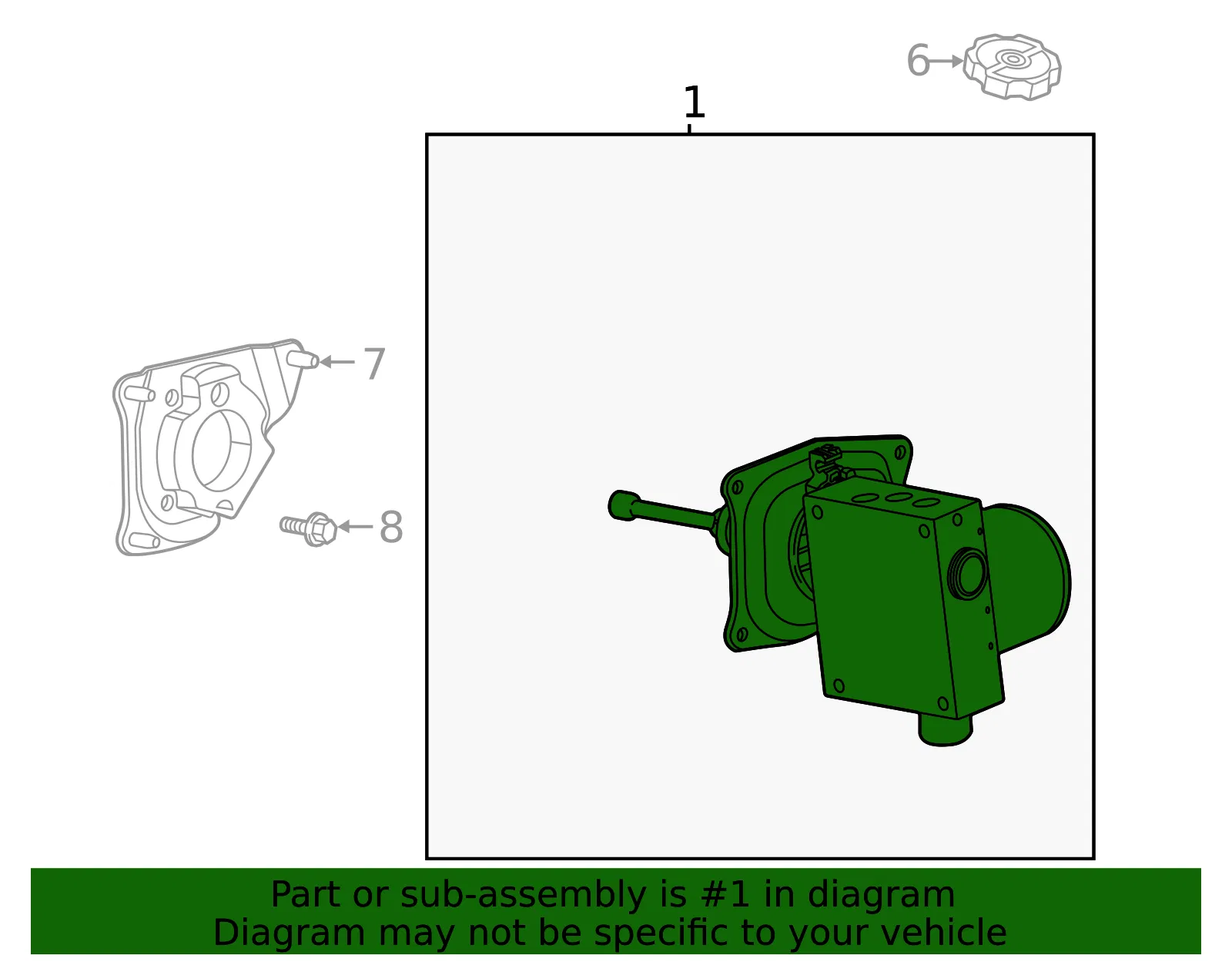 Electronic Traction Control Brake Pressure Modulator Valve Kit - GM (84858628) - view 2