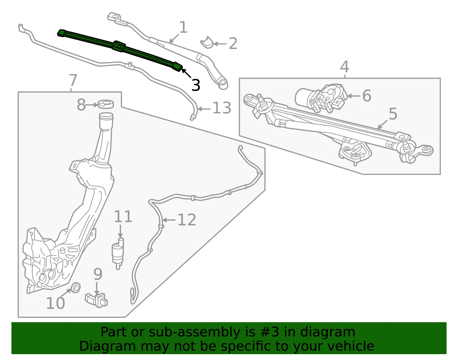 Wiper Blade - GM (84992570) - view 3