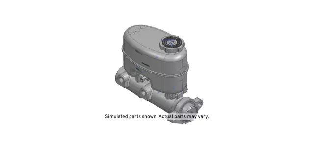 Brake Master Cylinder - ACDelco (85105169) - view 2