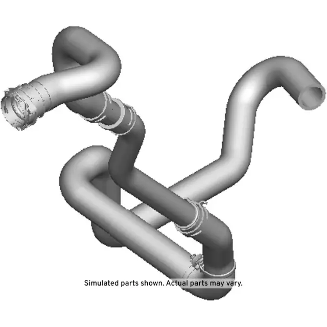 Radiator Surge Tank Outlet Hose - GM (85119168) - view 2