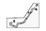 Auxiliary Radiator Outlet Hose - ACDelco (85119158) - view 3