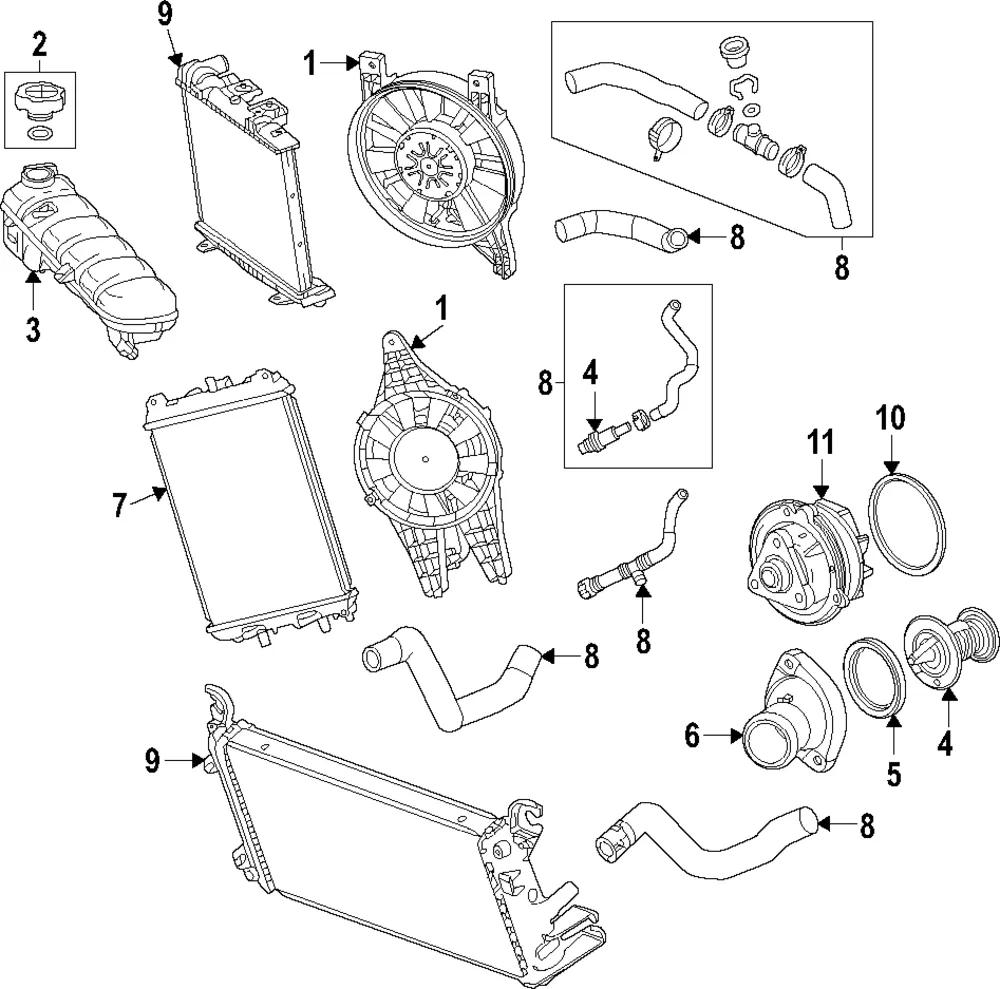 Radiator - GM (85766004)