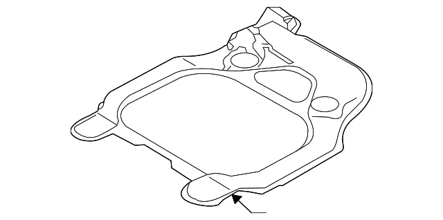 Duct - Kia (85412-A9000)