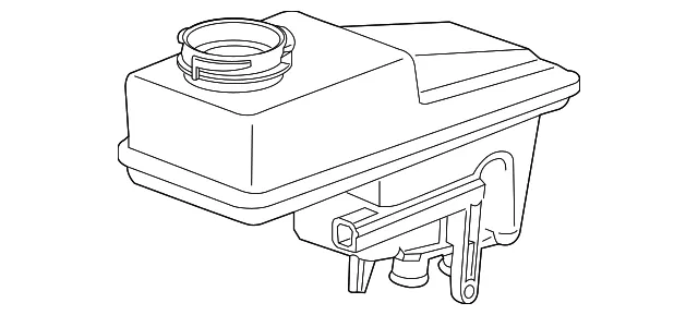 Brake Master Cylinder Reservoir - GM (85548849) - view 5