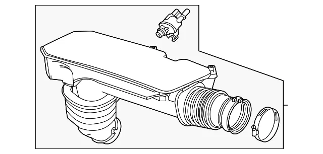 Air Outlet Duct - GM (85564436) - view 2
