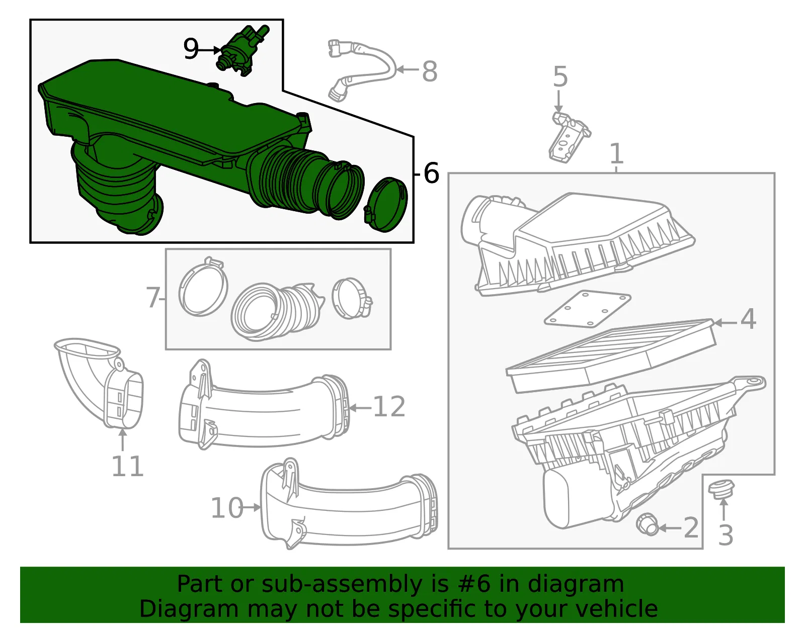 Air Outlet Duct - GM (85564436) - view 3