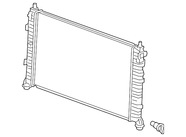 Radiator - GM (85566156) - view 2