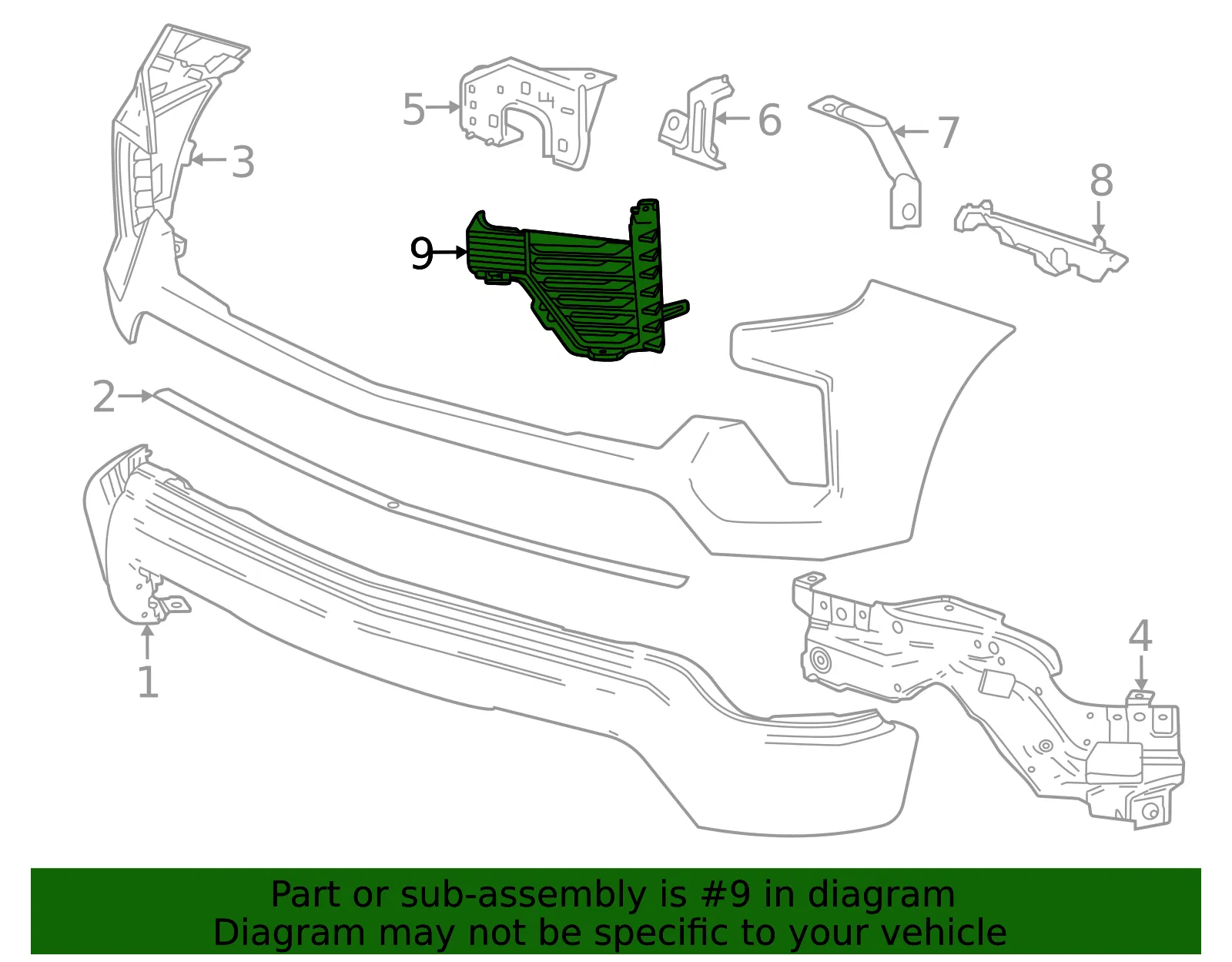 Air Duct - GM (85628421) - view 3