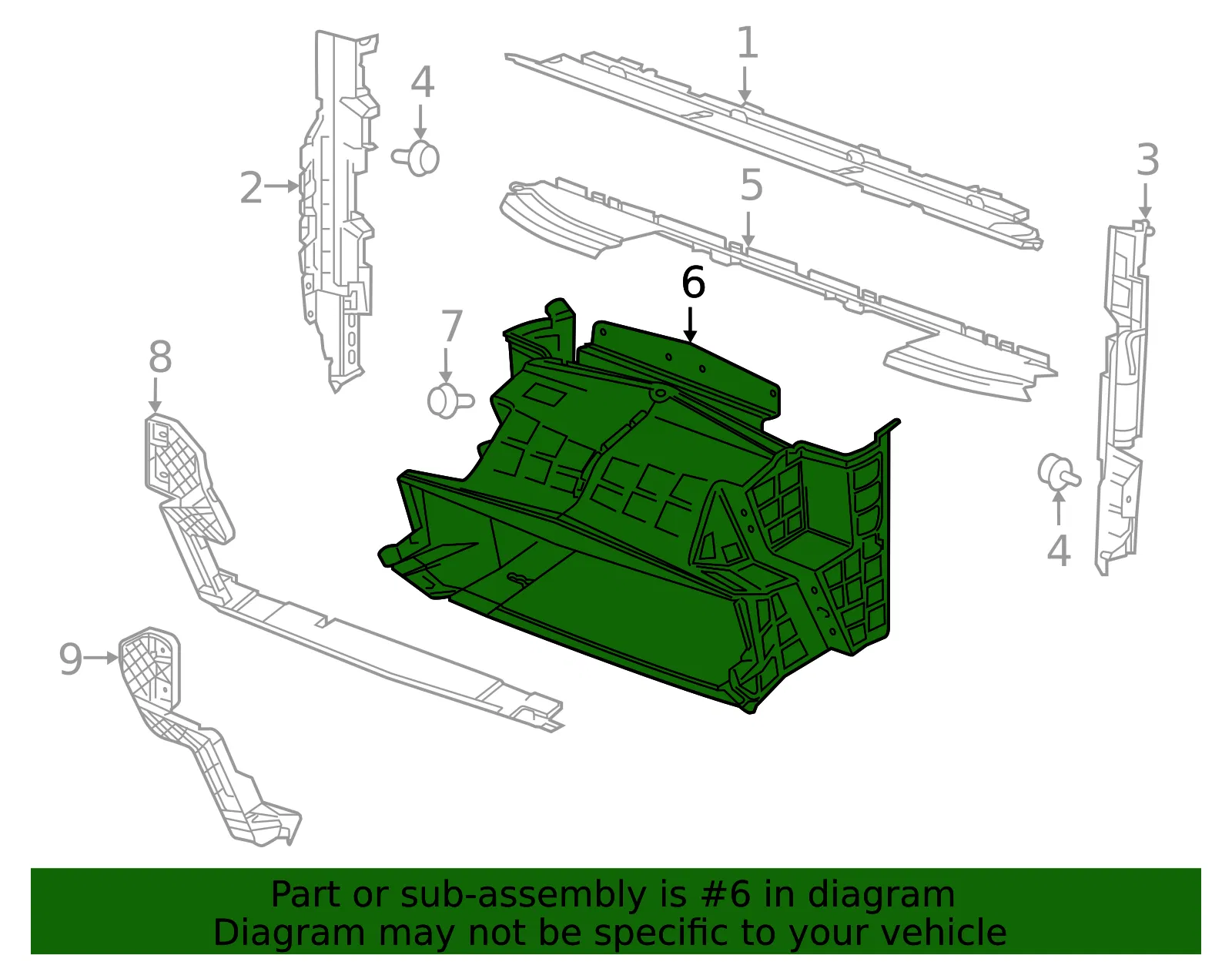 Air Duct - GM (85739868) - view 2