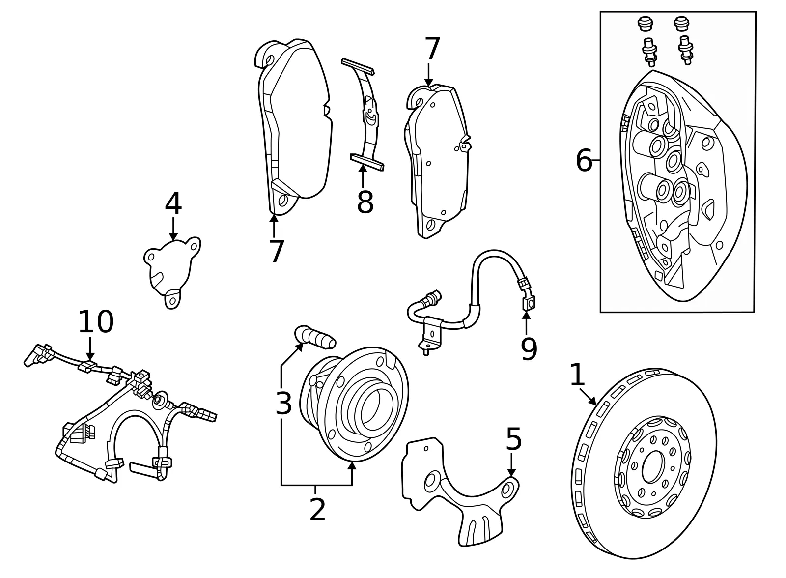 Caliper - GM (86341774) - view 2