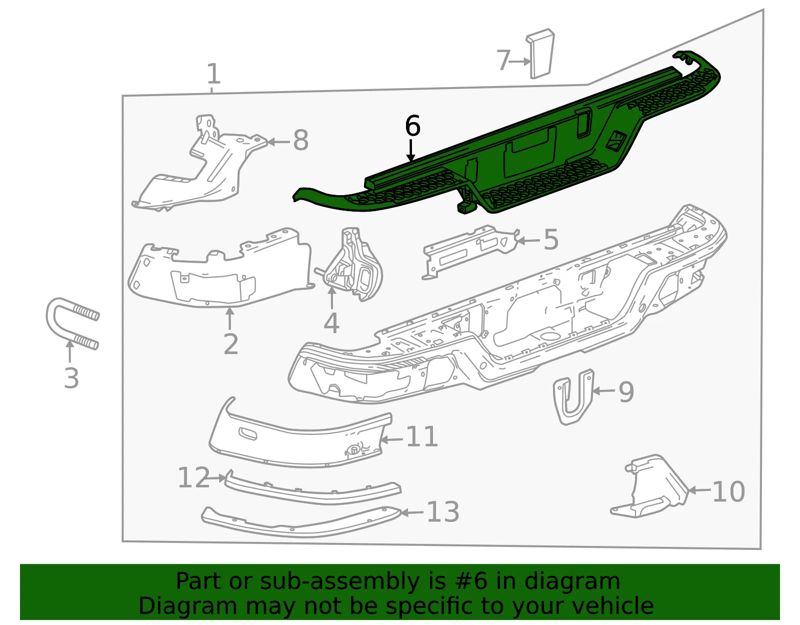 Step Pad - GM (86538216) - view 3