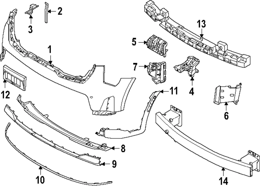 Air Duct - Kia (86542-P2500)
