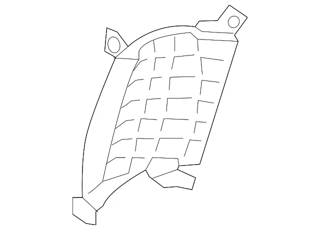 Rear Duct - Driver's Side (LH) - Kia (86573-G5000)