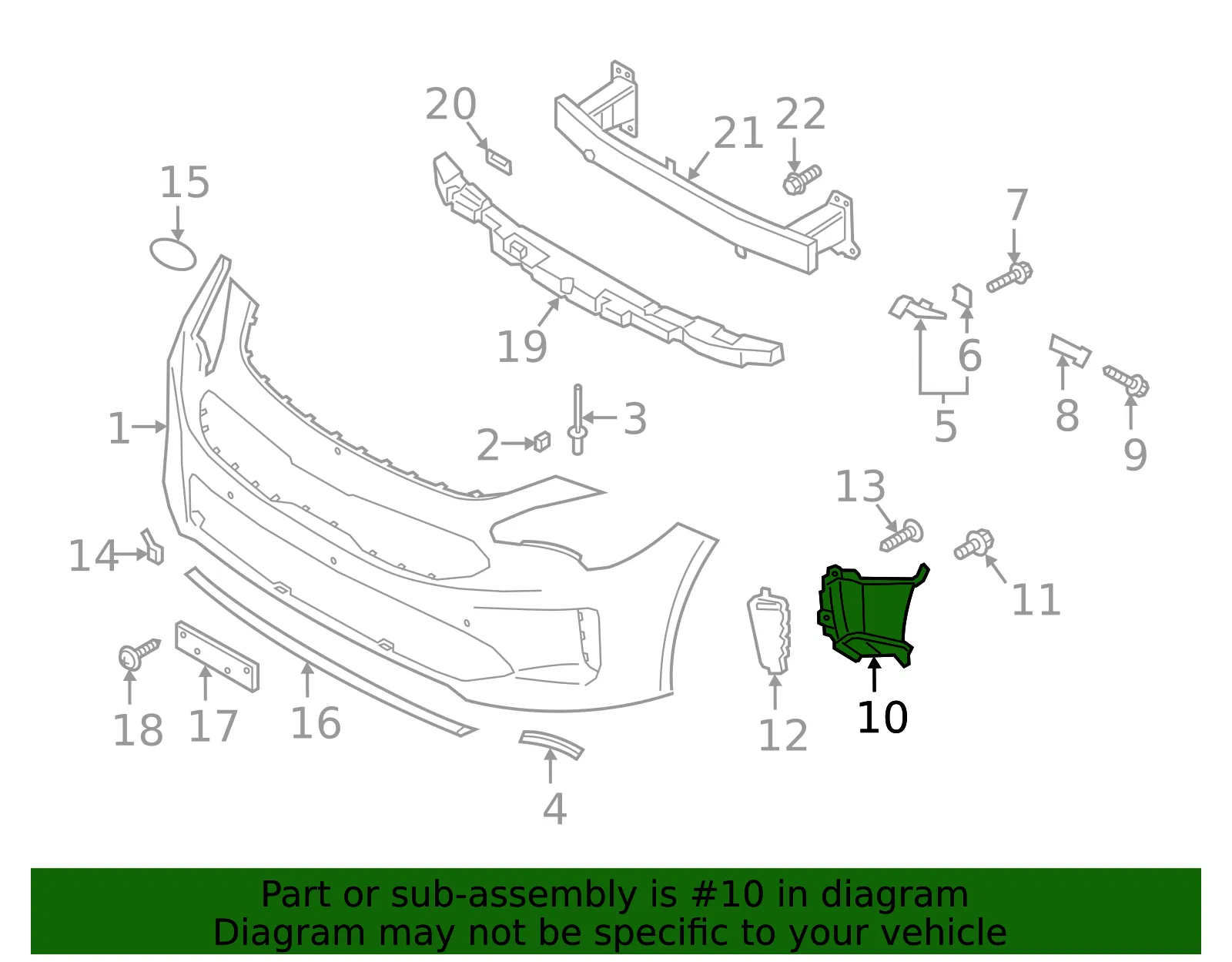 Air Duct - Driver's Side (LH) - Kia (86575-J5000) - view 2