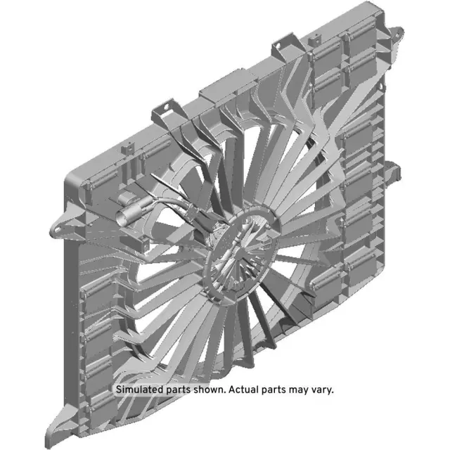Cooling Fan Motor - ACDelco (86578076) - view 2
