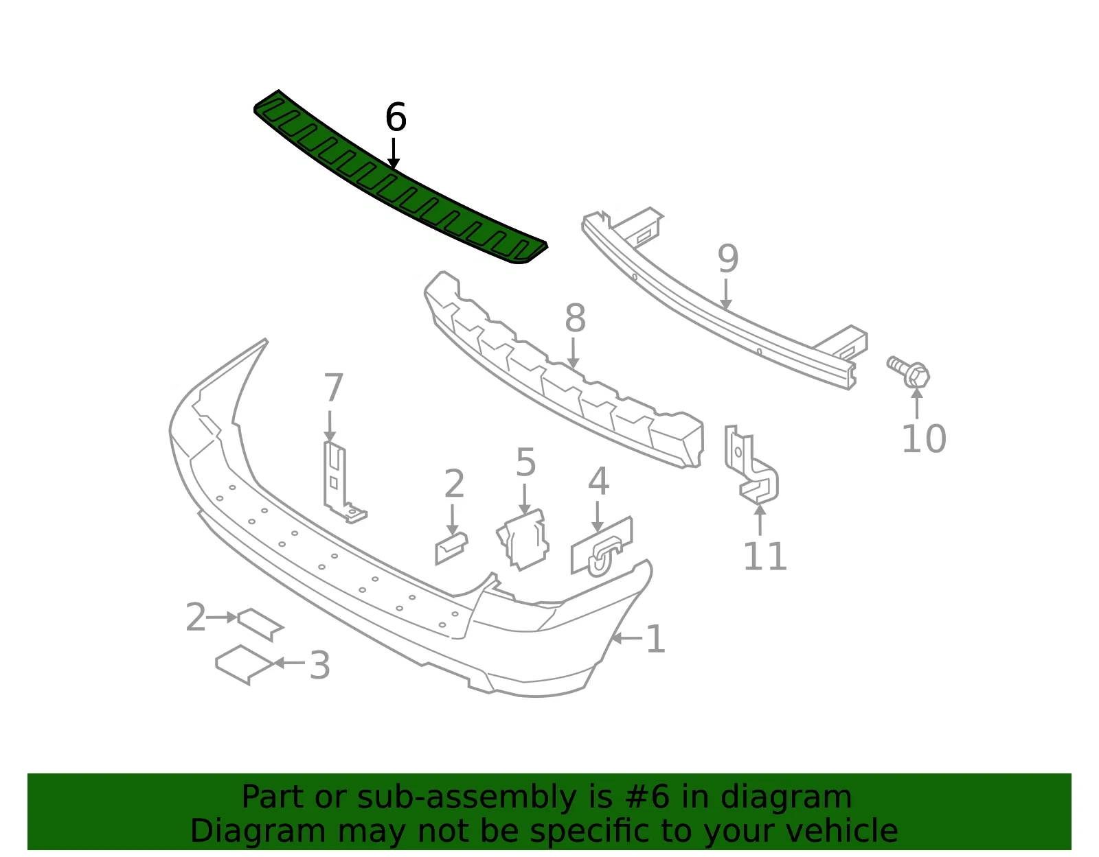 Step Pad - Kia (86645-1F500) - view 2