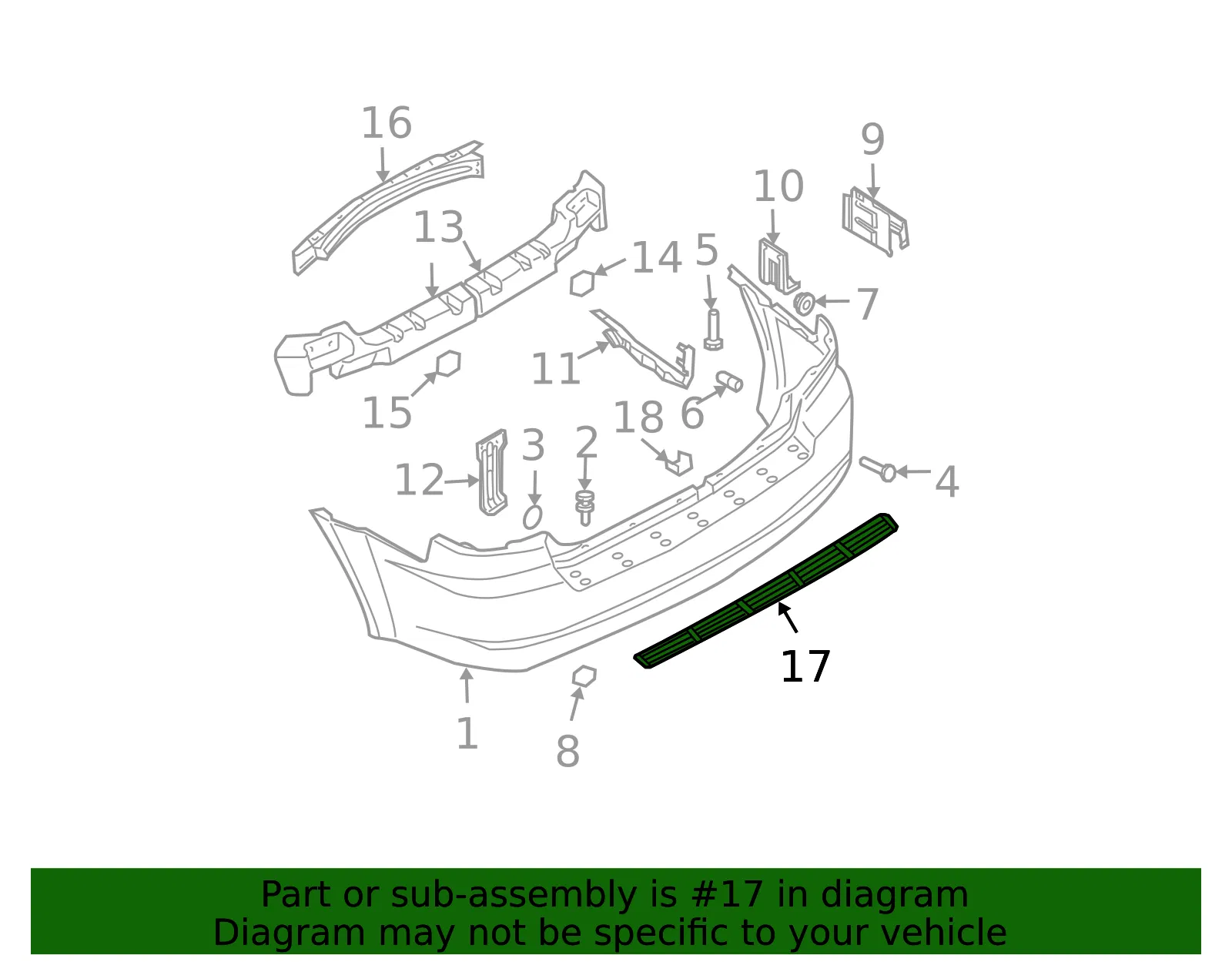 Step Pad - Kia (86645-3E000) - view 2