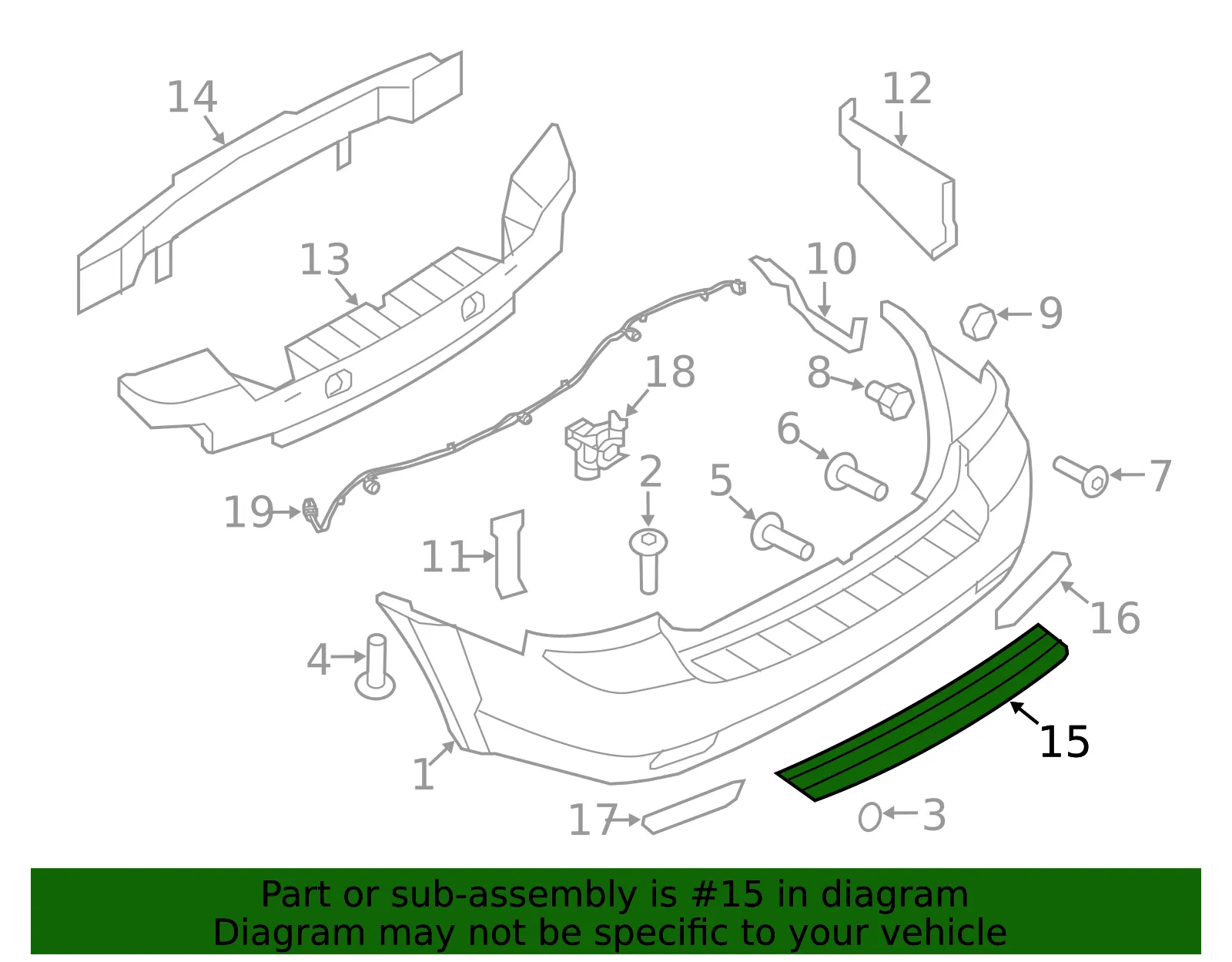 Step Pad - Kia (86645-3E500) - view 2