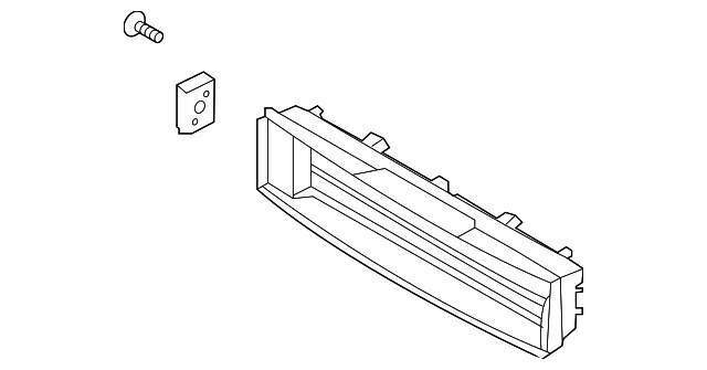 Radiator Shutter Assembly - Kia (86951-Q4000)