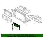Radiator Shutter Assembly - Kia (86980-CV000) - view 4