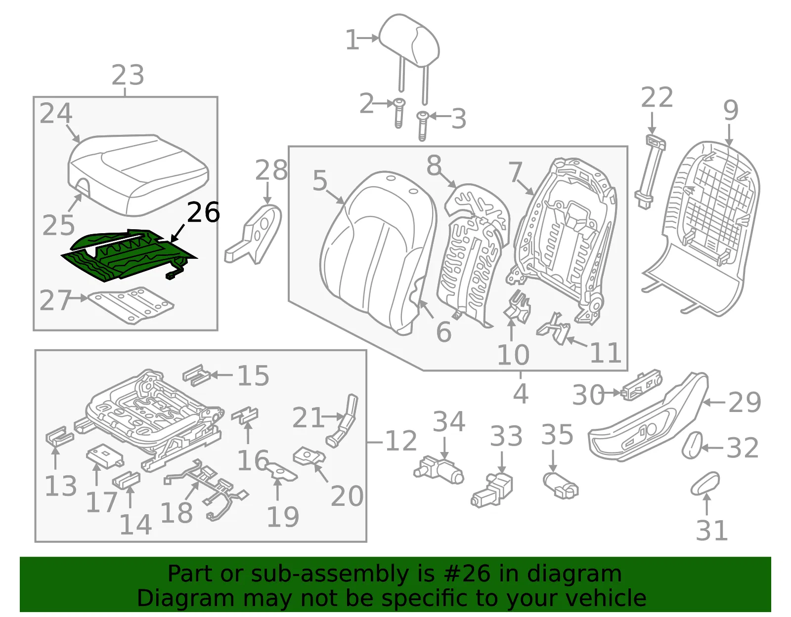 Heater Element - Kia (88195-D4010) - view 2