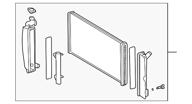 RADIATOR - GM (88969094)