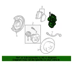 Caliper Rr Brk - GM (88970139) - view 4