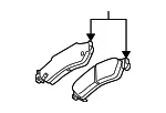 Rear Disc Brake Pad Set with Shims and Lubricant - GM (89047744) - view 4