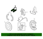 Rear Disc Brake Pad Set with Shims and Lubricant - GM (89047744) - view 5